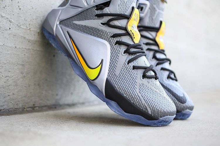 lebron 12 grey