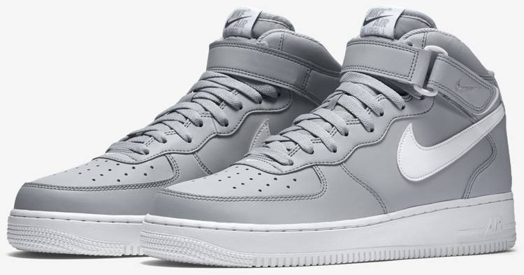 air force 1 mid 07 wolf grey