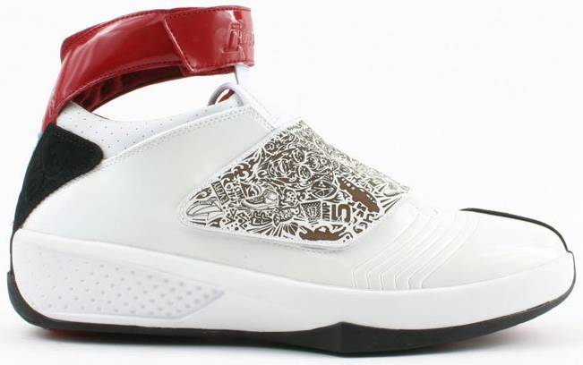 Air Jordan 20 OG 'White Varsity Red' - Air Jordan - 310455 161 | GOAT