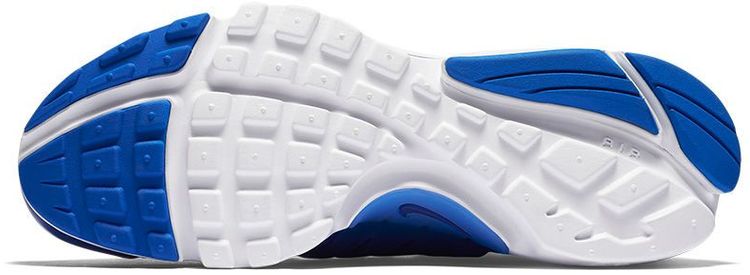 nike air presto flyknit blue running shoes