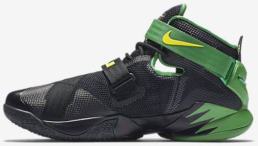 lebron soldier 9 oregon