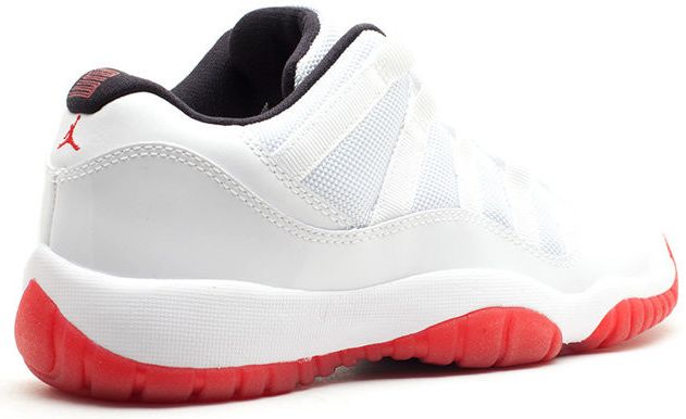 11s white and red