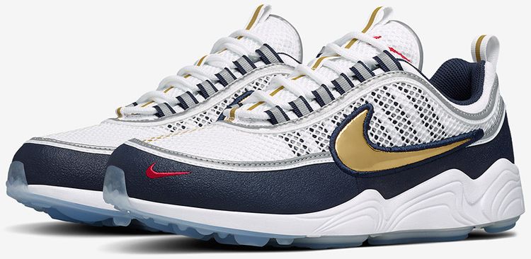 nike nikelab air zoom spiridon metallic gold