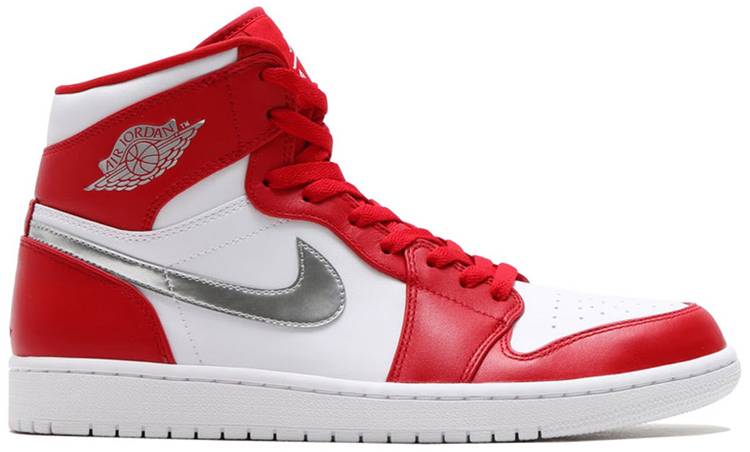 jordan 1 white and red