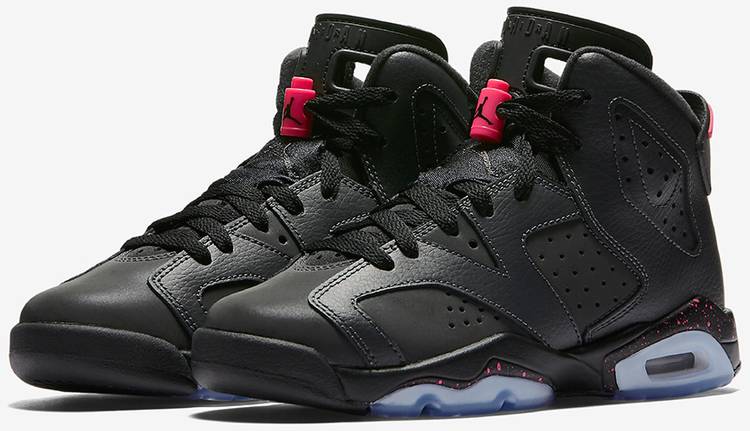 black and pink 6s