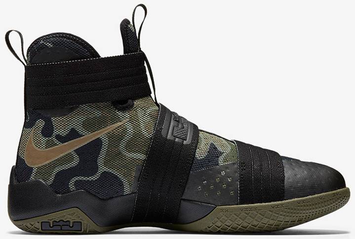 Zoom LeBron Soldier 10 'Camo' - Nike 