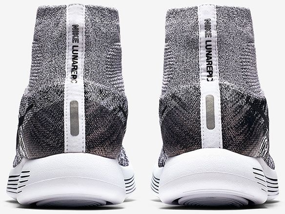 nike lunarepic flyknit oreo