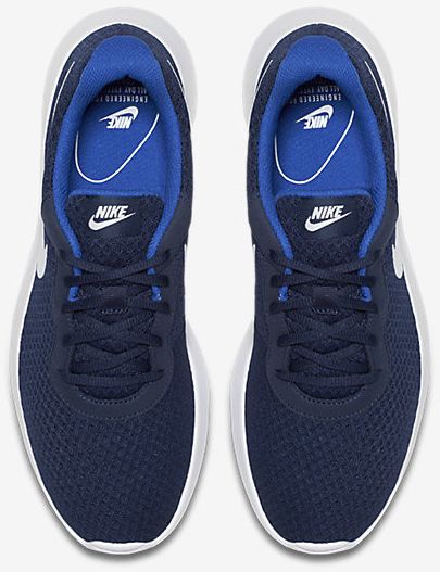 nike tanjun navy blue womens