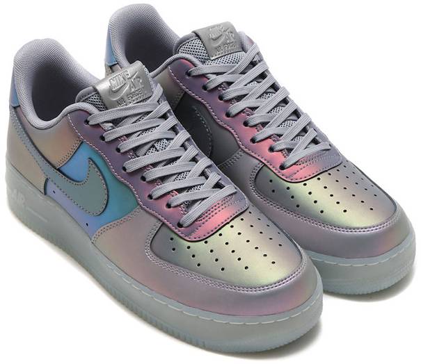 iridescent nike air force 1