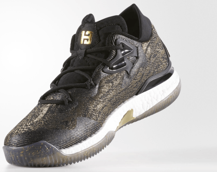 adidas crazylight boost 2016 black and gold