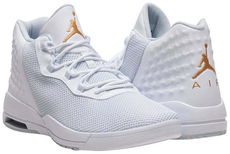 jordan academy white and gold