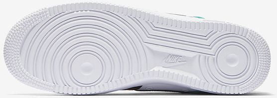 nike air force 1 low mini swoosh neptune green