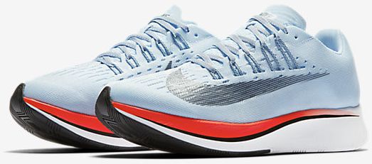 nike zoom fly ice blue