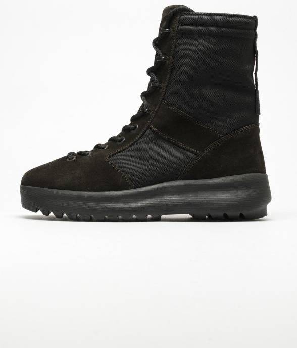 yeezy military boots black