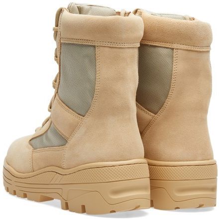 yeezy thick suede combat boot