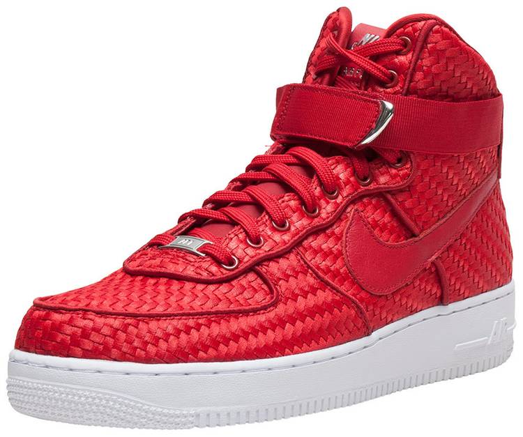 Air Force 1 High '07 LV8 Woven 'Gym Red' - Nike - 843870 600 | GOAT