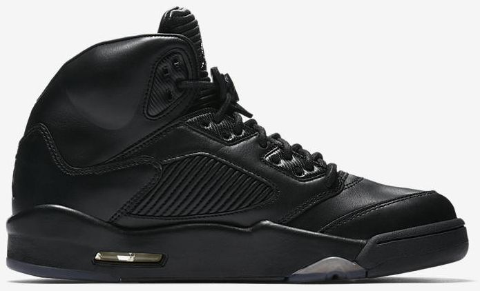 all black jordan 5