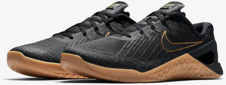 metcon 3 black and gold