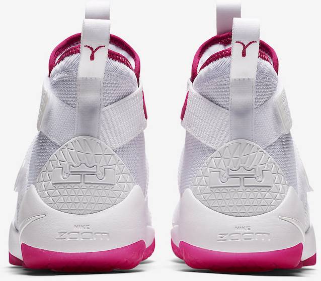 lebron soldier 11 white and pink