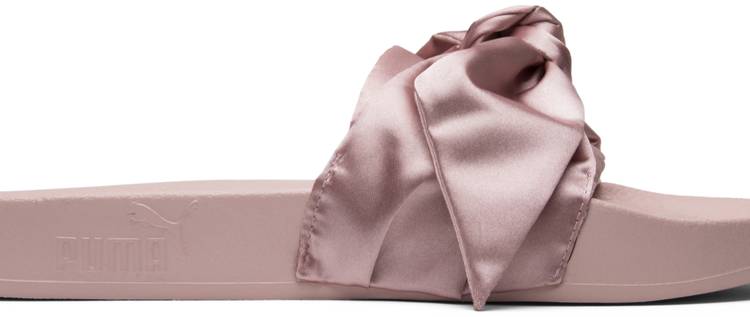 puma fenty pink bow slides