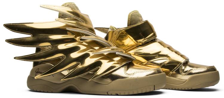 adidas jeremy scott wings gold