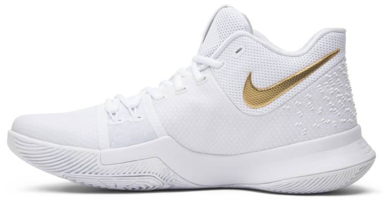 kyrie white and gold