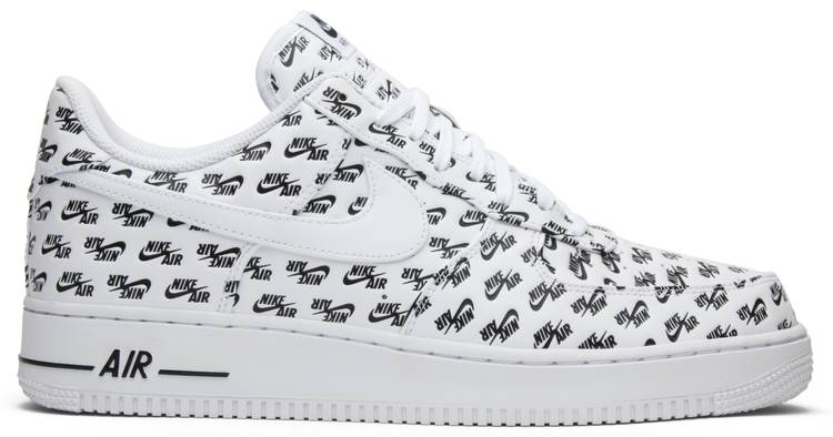 nike air force 1 logo all over