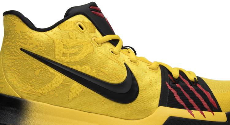 kyrie 3 mamba mentality bruce lee edition sneakers