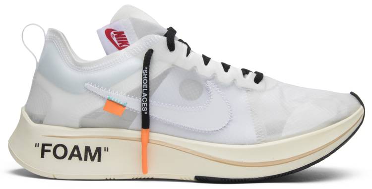 nike fly zoom off white