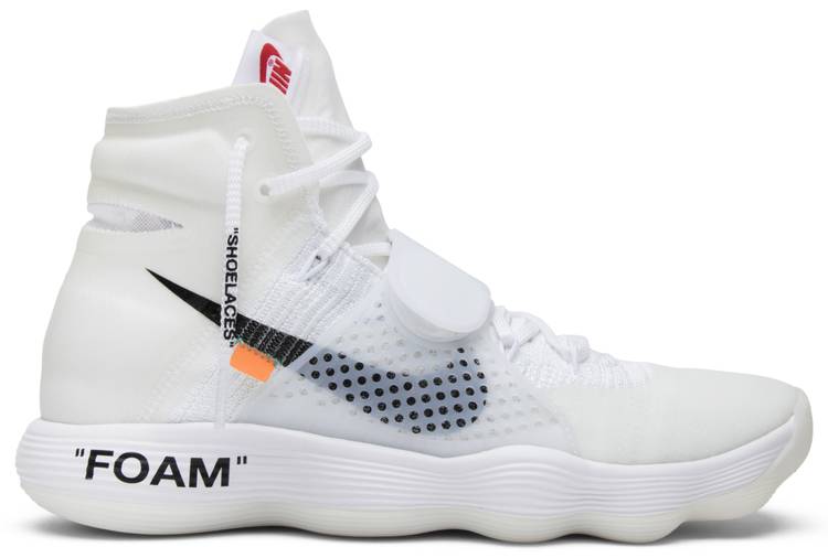 off white basketball shoes foam