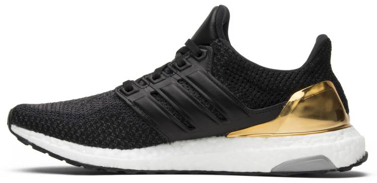 adidas ultra boost black and gold