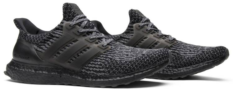 adidas boost black and silver