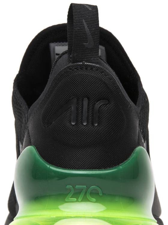 air max 270 black neon green