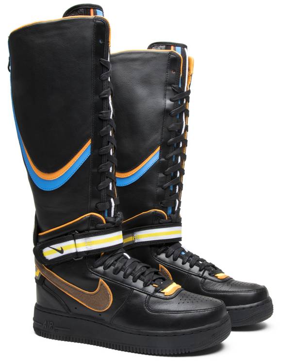 black air force boot