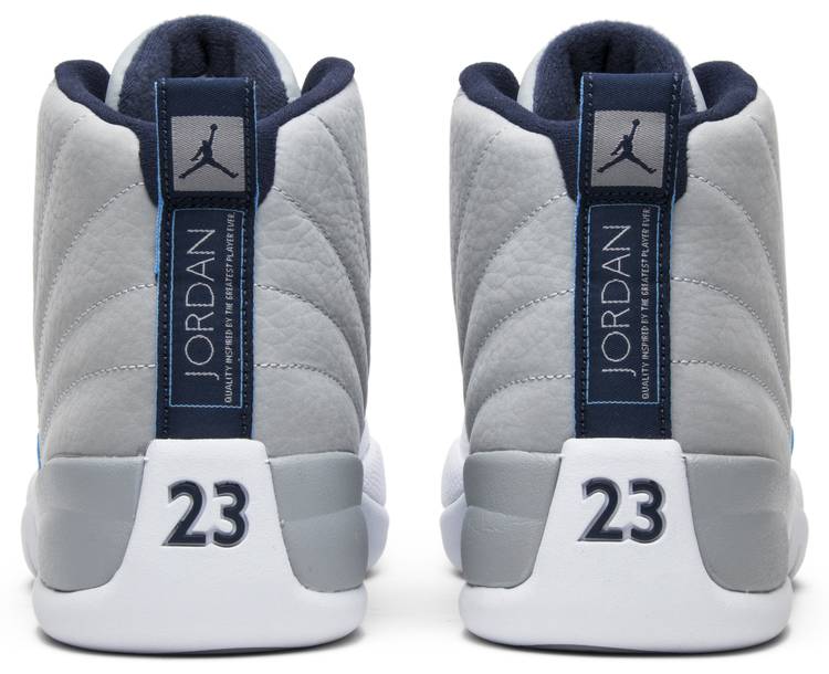 Air Jordan 12 Retro Grey University Blue Air Jordan 007 Goat