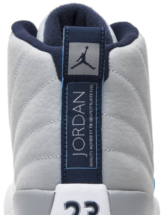 Air Jordan 12 Retro Grey University Blue Air Jordan 007 Goat