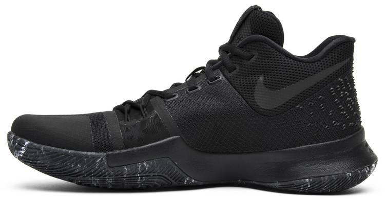 kyrie irving shoes 3 black and white