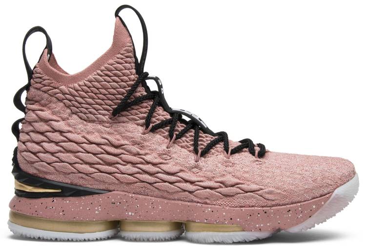 lebron 15 pink and gold