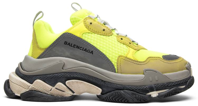 Balenciaga Triple S Sneaker 'Yellow' 2017 - Balenciaga ...