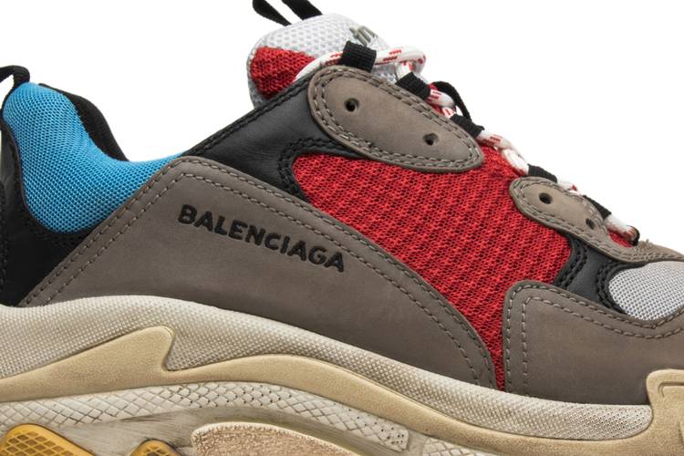 Balenciaga Triple S Sneaker 'Blue Red' 2018 - Balenciaga - 512175 W09O2