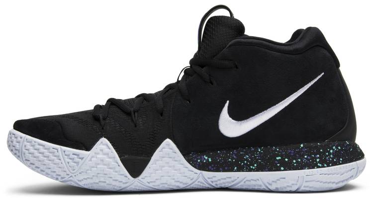 nike kyrie 4 black and white cheap online