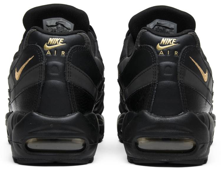 nike air max 95 premium se black gold