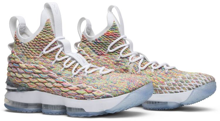 lebron 15 fruity pebbles resell