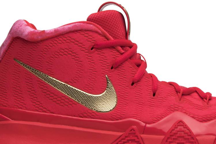 kyrie 4 all red