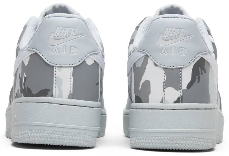 air force one grey reflective camo