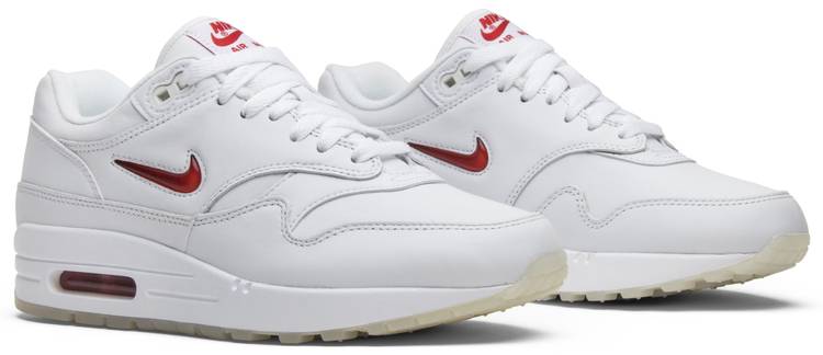 air max 1 jewel white red