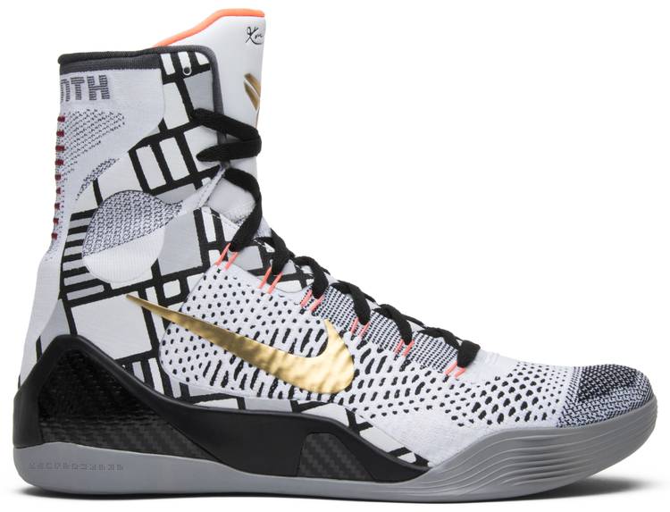 white and gold kobes
