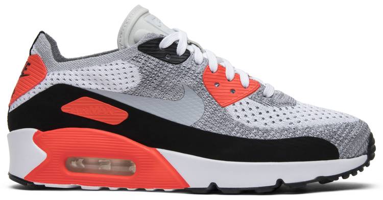 Air Max 90 Ultra 2.0 Flyknit 'Infrared' - Nike - 875943 100 | GOAT