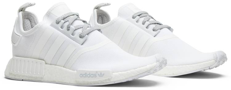 nmd r1 reflective white