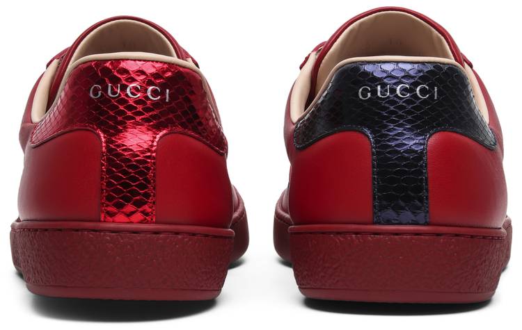 Gucci Ace Embroidered 'Red Bee' - Gucci 